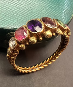 Acrostic Regard Ring c.1820