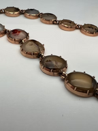 Georgian Moss Agate Riviere