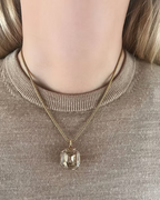 Georgian Foiled Rock Crystal Pendant