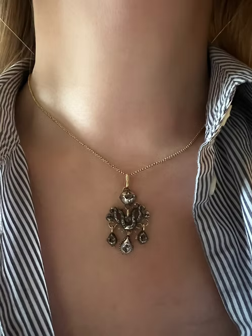 Rose Diamond Girandole