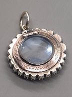 George III diamond locket 1809