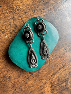 Cut Steel Earrings