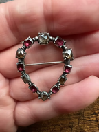 Georgian Heart Pin