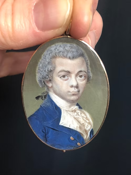 Portrait Miniature of a Gentleman of Colour