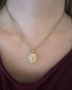 Tri-colour Gold Pendant