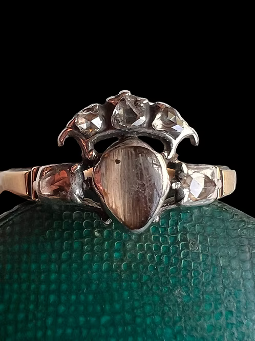 Crowned Heart Ring c.1770