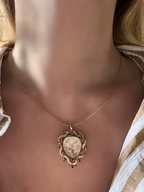 Georgian Rococo Heart Pendant