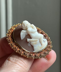Seated Cupid Cameo