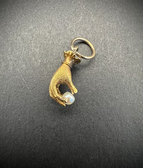 Gloved Hand Pendant