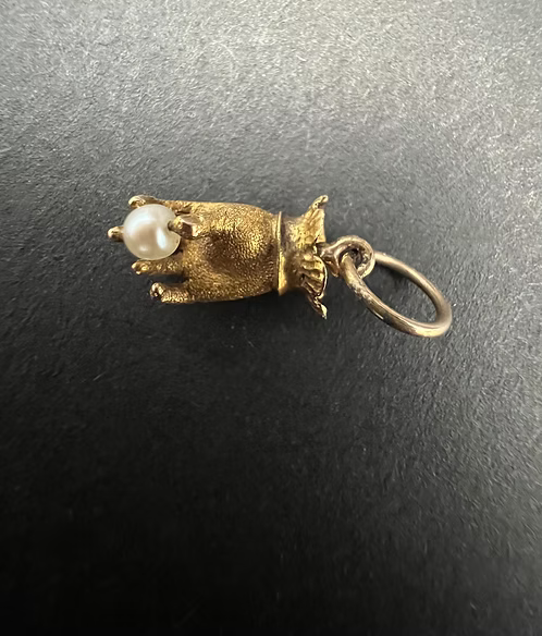 Gloved Hand Pendant