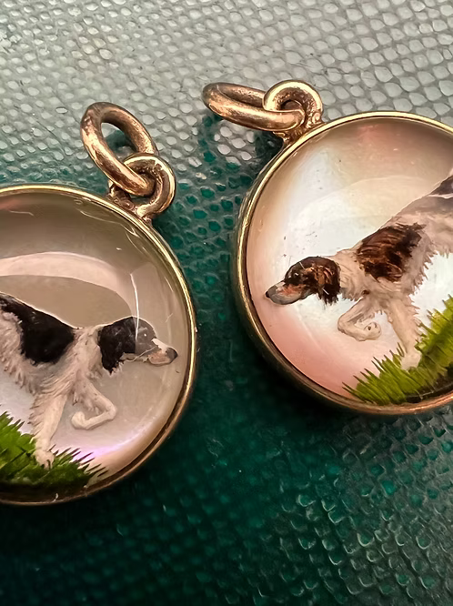 Pair Essex Spaniels