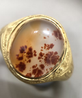 Moss Agate Signet 1865