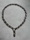 Woven Silver Collar
