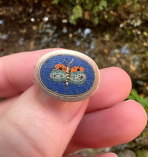 Butterfly Mosaic Ring