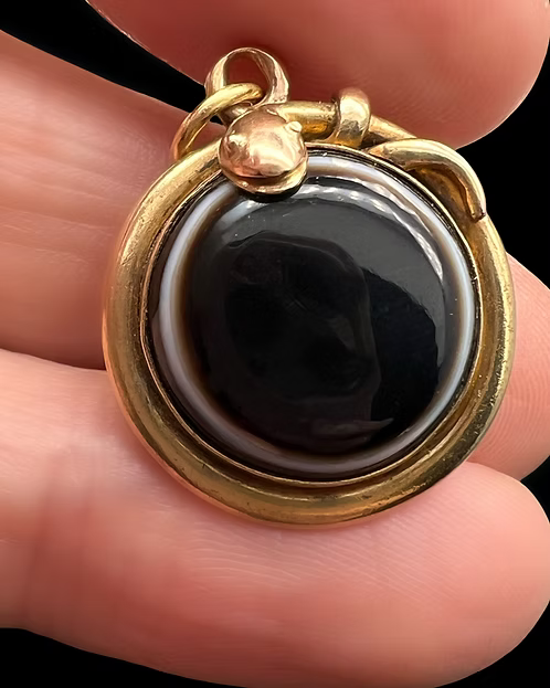 Victorian Snake Pendant