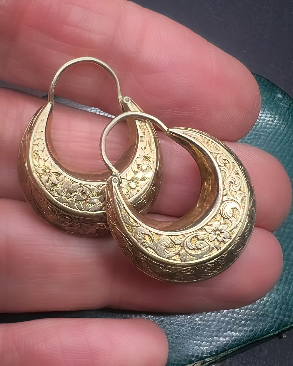 Early Victorian Creole Earrings
