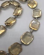 Citrine Georgian Rivière