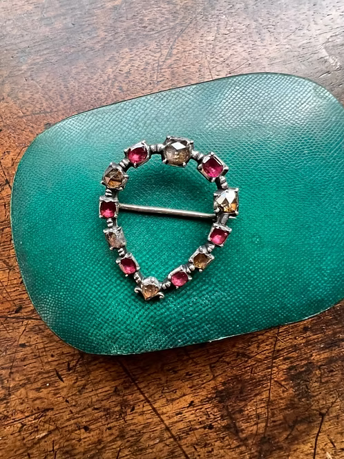 Georgian Heart Pin