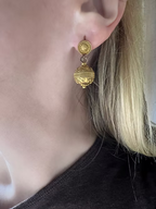 Etruscan Revival earrings