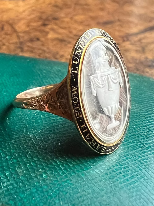 Sulphide Urn Ring 1780
