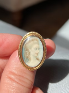 Scottish Portrait Miniature Ring