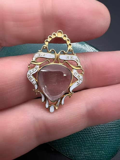 ‘Fidelle et Secret’ Georgian Pendant