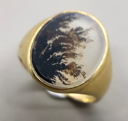 Dentritic Agate Signet