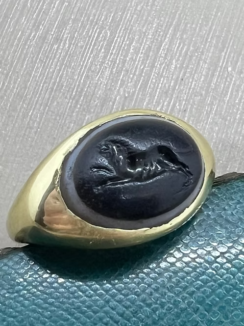 Ancient Lion Intaglio