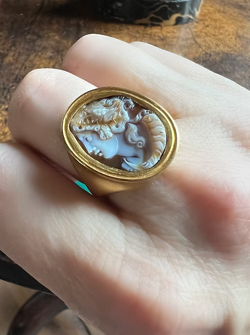 Bacchante Cameo Ring