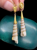 Victorian Shell Earrings
