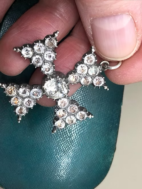 Maltese Victorian Paste Cross