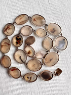 Georgian Moss Agate Rivière