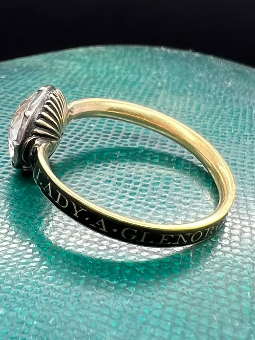 Lady Glenorchy Mourning Ring 1727