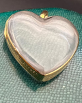 Victorian Rock Crystal Heart Locket