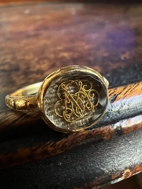 Stuart Crystal Enamelled Ring