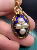 Victorian Snake Pendant