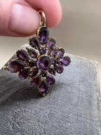 Foiled Amethyst Cruciform c.1810