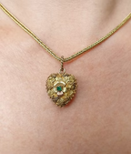 3-Colour Gold Regency Heart locket