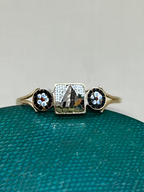 Micro mosaic ring of Pyramid of Cestius