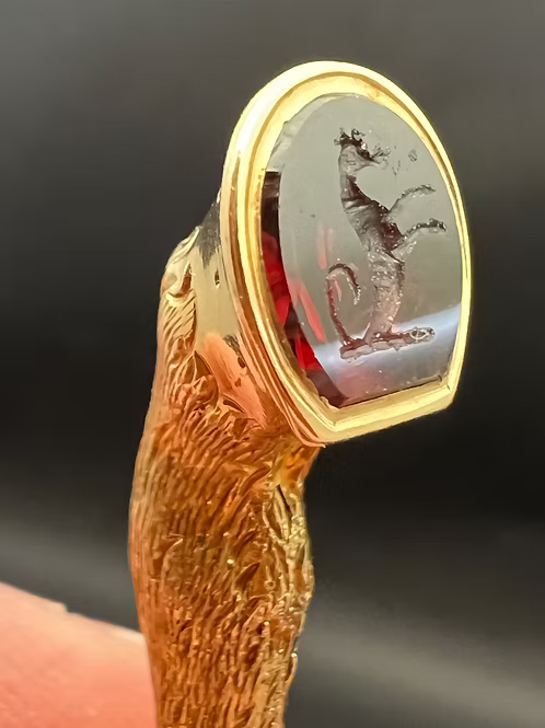Horse Hoof Watch Key Pendant