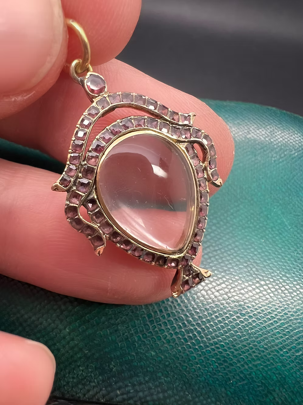 Georgian Urn Locket Pendant