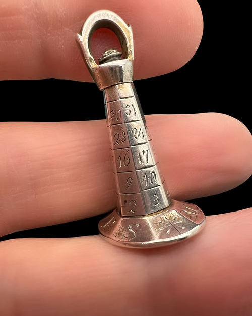 Georgian Perpetual Calendar Pendant