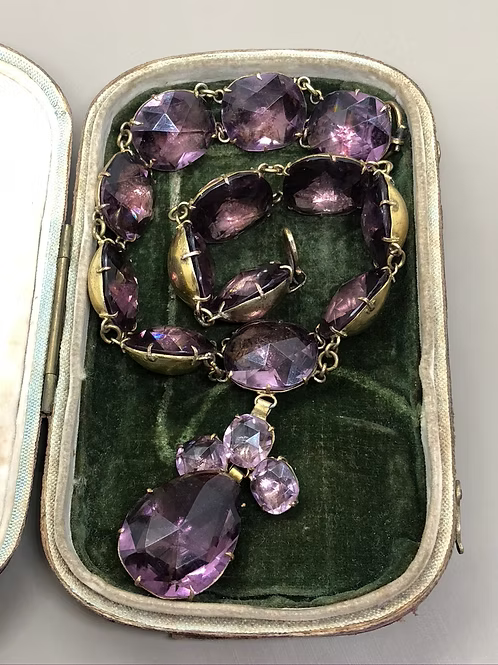 'Queen Anne' Paste Necklace c.1760