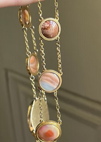 Georgian Specimen Agate Collar
