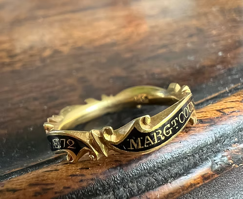 Countess of Hardwicke Mourning Ring 1761