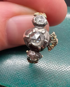 Crowned Heart Betrothal Ring 1760
