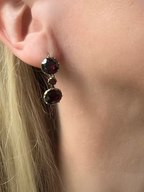 Georgian Garnet Earrings