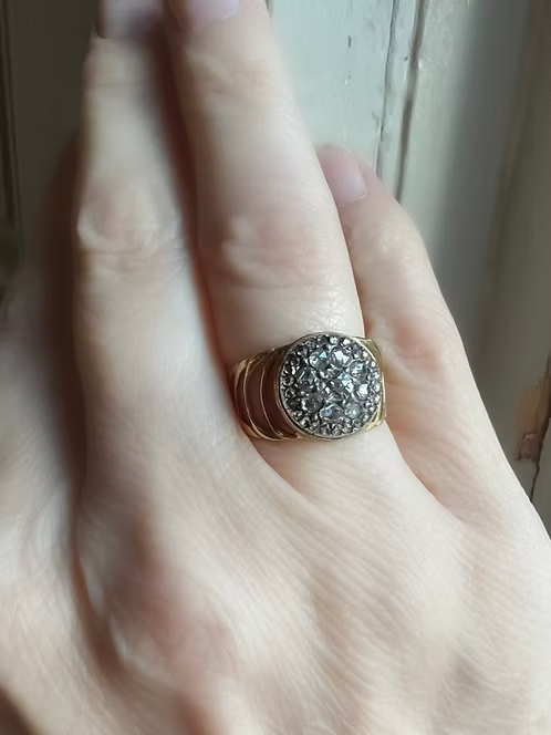 Georgian Diamond Cluster c.1820