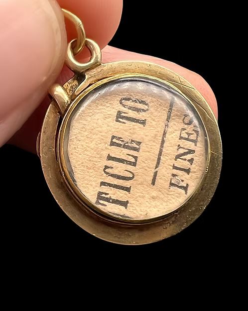 Victorian Snake Pendant