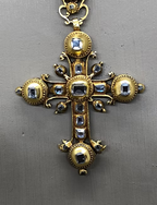 Iberian Diamond Cross Pendant
